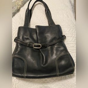 Kenneth Cole  leather shoulder bag